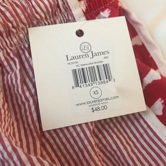 NWT North Carolina Red Seersucker Shorties❤️ - Picture 5 of 5